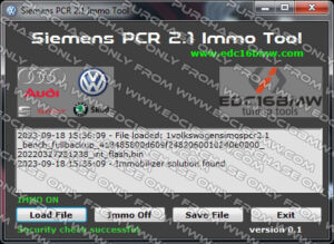 Siemens PCR2.1 Immo Tool